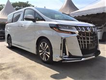 2018 Toyota Alphard 2.5 SC FULL SPECS *** JBL HOME THEATRE + MODELISTA + SUNROOF + LEATHER + 4CAM + PRECRASH ***