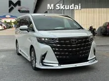2025 Toyota Alphard 2.5 Z SUNROOF 4CAM 5A 7K KM 5YRS TOYOTA WARRANTY