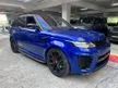 Recon 2020 RED/BLACK INTERIOR UK UNREG RECON Land Rover Range Rover Sport 5.0 SVR SUV