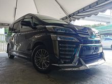 2018 Toyota Vellfire 3.5 Executive Lounge Z MPV