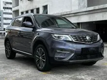 2021 Proton X70 1.8 TGDI Premium SUV 38K Miles Monthly 6xx 100 Percent Loan Cash Back 360 Carplay Advance Bodykit PowerBoot Kenwood Sound System