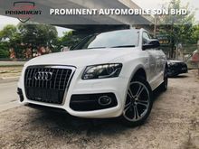 AUDI Q5 2.0 S-LINE 1YR WTY 2012,CRYSTAL WHITE IN COLOUR,POWER BOOT,SELDOM USE,SMOOTH ENGINE GEAR BOX,ONE DATIN OWNER
