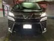 Recon 2018 Toyota Vellfire 2.5 ZG**PILOT SEAT**FULL LEATHER**DIM**NEGO UNTIL DEAL**MUST VIEW CAR - Cars for sale