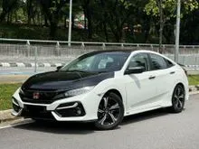 2019 Honda Civic 1.5 TC-P Sedan 1 OWNER GOOD CONDITION FULL SPEC PADDLE SHIFT 1-3 YEARS WARRANTY