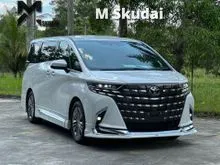 2024 Toyota Alphard 2.5 Z SUNROOF 4CAM 5A 7K KM 5YRS TOYOTA WARRANTY