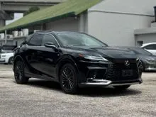 2024 LEXUS RX350 2.4T FSPORT AWD BLACK 5A GRADE, READY STOCK