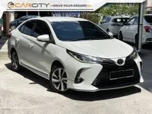 2022 Toyota Vios 1.5 E Sedan - LOW MILEAGE / TOYOTA SERVICES RECORD / WARRANTY