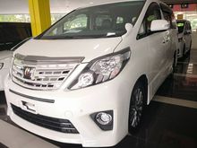 2013 Toyota Alphard 2.4 G 240S Gold MPV ~ATTRACTIVE PACKAGE