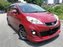2015 Perodua Alza 1.5 Advance AUTO ORIGINAL LEATHER SEAT DVD PLAYER WITH REVERSE CAMERA ROOF TOP SCREEN