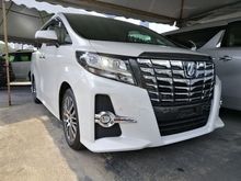 (BEST CONDITION IN TOWN) (NEGO TILL DEAL) (MANY UNITS) 2017 Toyota Alphard 2.5 G S C Package MPV