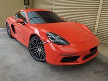 2017 Porsche Cayman S 718 2.0 (A) Coupe 982 PORSCHE MALAYSIA CAR LOCAL PORSCHE WARRANTY UNTIL 2022 CBU SPORT CHRONO
