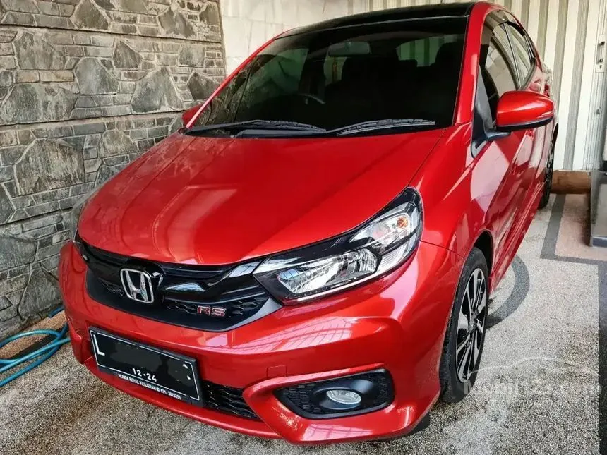 Jual Mobil Honda Brio 2019 RS 1.2 di Jawa Timur Automatic Hatchback Merah Rp 175.000.000