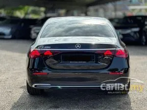 2024 Mercedes-Benz E200 2.0 Avantgarde Sedan