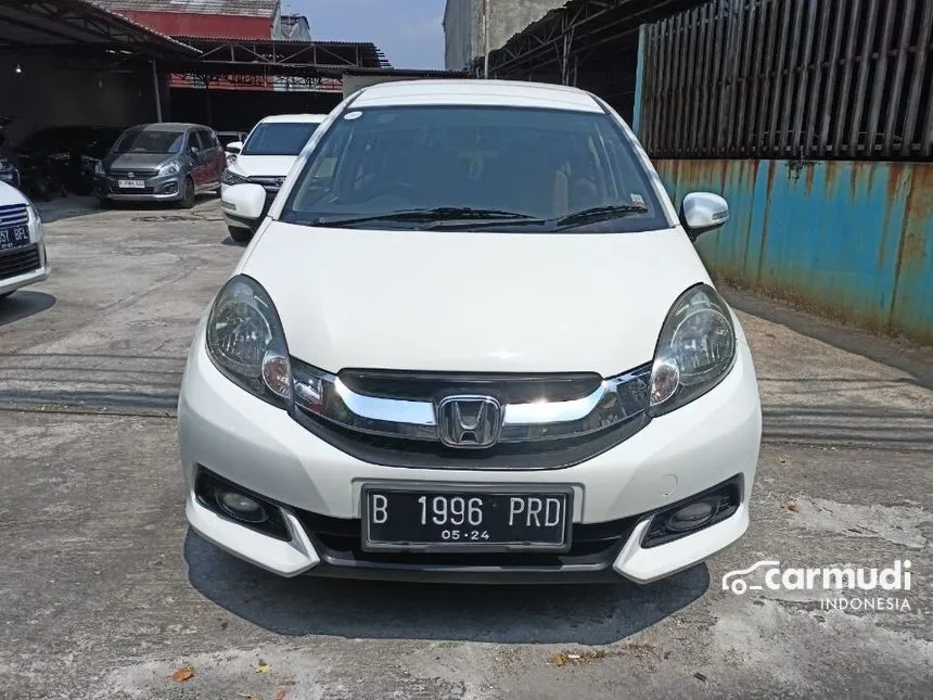 Jual Mobil Honda Mobilio 2014 E 1.5 di DKI Jakarta Automatic MPV Putih Rp 116.000.000