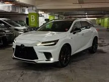 2023 LEXUS RX350 2.4T F-SPORT  PANAROMIC ROOF  REAR POWER SEAT ROOF RAILS