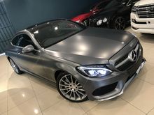 Mercedes Benz C300 COUPE PREMIUM AMG MAT GREY UNREGISTER 2016 288K