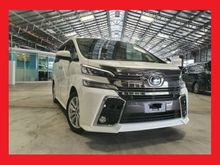 2016 Toyota Vellfire 2.5 Z A Edition ALPINE PLAYER ALPINE ROOF MONITOR 5 YEARS WARRANTYYY