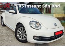 2014 Volkswagen Beetle 1.2 (A) TSI DSG 7 SPEED PADDLE SHIFT