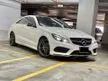 Used 2014/2018 Mercedes-Benz E250 2.0 AMG SPORT COUPE LADIES OWNER , F/LEATHER SEAT , REVERSE CAM - Cars for sale