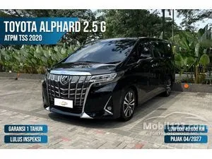 2020 Toyota Alphard 2.5 G MPV