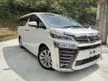 Recon Toyota VELLFIRE 2.5 Z - UP TO 10K REBATE - - Cars for sale