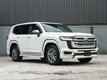 2024 Toyota LAND CRUISER 3.4 ZX LC300 ORI MODELLISTA BLACK INTERIOR JBL SUNROOF REAR TV GRADE 5A UNREG