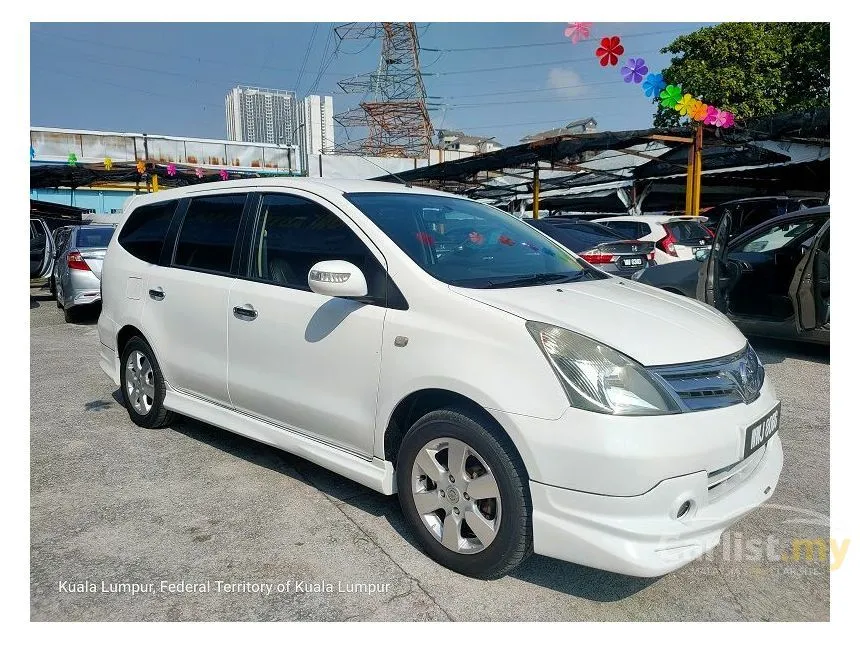 2012 Nissan Grand Livina CVTC Comfort MPV