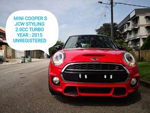 FREE 3 YEARS WARRANTY 2015 MINI 3 DOOR 2.0CC TWIN TURBO John Cooper Works Styling HATCHBACK /PUSH START /SPORT MODE /PADDLE SHIFT # Max 012-201 6830