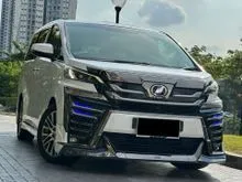 2016 Toyota Vellfire 2.5 ZG PILOT SEAT SUNROOF MOONROOF