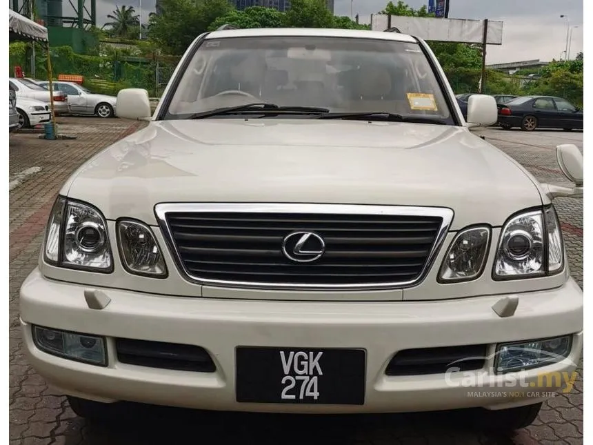 2001 Toyota Land Cruiser Cygnus SUV