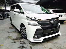 2015 Toyota Vellfire 3.5 ZAG Edition