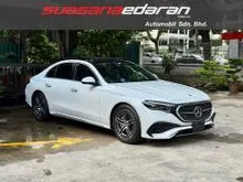 ( Mileage 12k KM / Sunroof / Burmester / HUD / 4Cam / PowerBoot ) 2024 Mercedes-Benz E200 2.0 Avantgarde Sedan