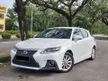 Used 2012/2013 Lexus CT200h 1.8 Luxury Hatchback FULLY CONVRET NEW FACELIFT LOW MILEAGE TIPTOP CONDITION 1 CAREFUL OWNER CLEAN INTERIOR ACCIDENT FREE WARRANTY - Cars for sale
