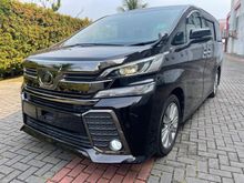 2017 Toyota Vellfire 2.5 Z G Edition MPV GOLDEN EYE 5 YEAR WARRANTY FREE FIRST SERVICE
