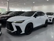 2022 LEXUS NX350 3.4T FSPORT AWD FULL SPEC,,, TRD BODYKIT,,, MARK LEVINSION SOUNS SYSTEM,,, ORANGE LEXUS BRAKE CALIPER,,, READY STOCK