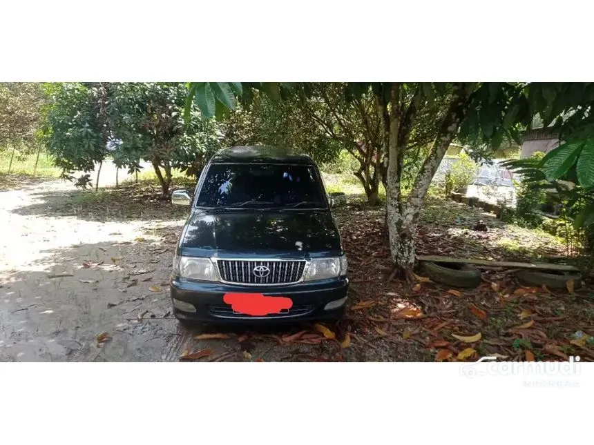 Jual Mobil Toyota Kijang 2003 LGX 2.0 di Riau Manual MPV Hitam Rp 82.000.000