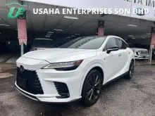 2023 Lexus RX 350 2.4 F Sport Handling SUV#GRADE 5.0(A)#PANORAMIC ROOF#4 CAMERA#BSM#HUD#POWER BOOTS#CAR PRICE CAN NEGO UNTIL LET GO#