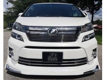 2013 Toyota Vellfire 2.4 Z G Edition MPV
