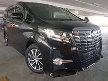 2015 TOYOTA ALPHARD 2.5 SA WITH SUNROOF