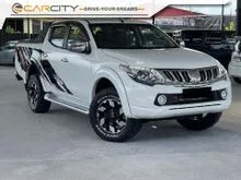 2019 Mitsubishi Triton 2.4 VGT Dual Cab 4X4 Pickup WARRANTY REVERSE CAMERA PUSH START ELECTONIC LEATHER SEAT SIDE STEP