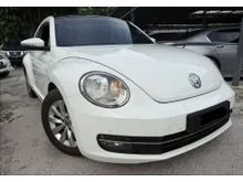 2013 Volkswagen Beetle 1.2 (A) Sunroof Special Edition 1YRWRTY