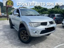 2012 Mitsubishi Triton 2.5 Dual Cab 4X4 Pickup (A) EZ LOAN SENANG LULUS FREE WARANTY FOR 1 YEARS