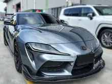 2019 Toyota GR Supra 2.0 SZ-R Coupe with Carbon GT wing,side skirt, Veleno exhaust, MST intake, Volk racing rims forged 18 inch rims - CAR FOR SALE