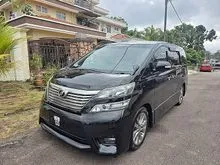 2011 Toyota Vellfire 2.4 Z Platinum MPV (A) 360 CAMERA 2 P DOORS P BOOT