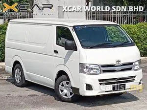 2014 Toyota Hiace 2.5 Panel Van Van