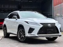 2022 Lexus RX300 2.0 F Sport FULL SPEC MARK LEVINSON PANORAMIC SUNROOF 360CAM GRADE 5A HUD BSM 10 YEARS WARRANTY DISCOUNT OFFER KAW KAW READY STOCK