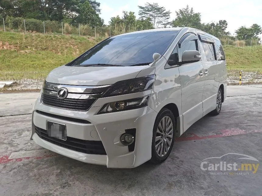 2014 Toyota Vellfire Z Golden Eyes MPV