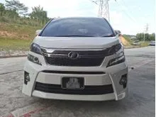 2014 Toyota Vellfire 2.4 Z Golden Eyes MPV
