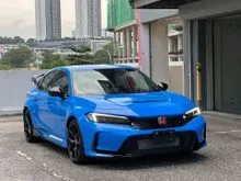 (GRADE 6A) 2025 HONDA CIVIC 2.0L (T) HATCHBACK TYPE R (RACING BLACK) *MILEAGE 9KM ONLY / FREE 6 YEARS WARRANTY INCLUDE TURBO