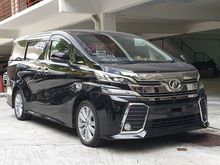 2015 Toyota Vellfire 2.5 ZA